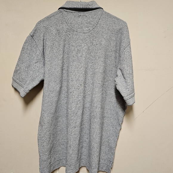 Dockers Men's Short Sleeve Polo Shirt Gray Size Medium - Picture 3 of 11